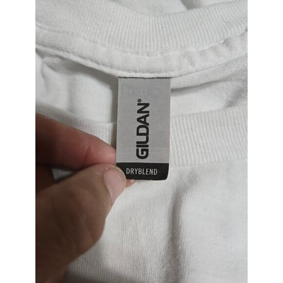 Gildan large women's white tshirt - Picture 4 of 8
